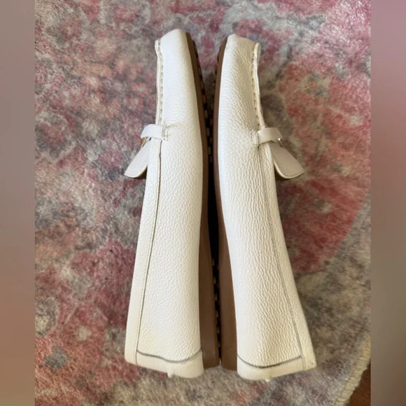 Kate Spade Bernice driving Loafers moccasin white size 8 - Picture 6 of 11